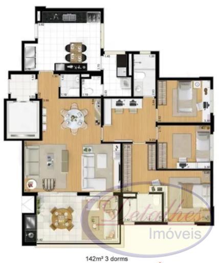 Apartamento à venda com 3 quartos, 143m² - Foto 20